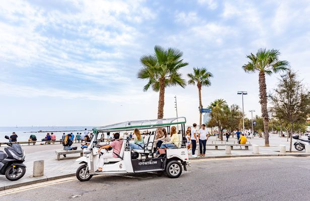 4-hour expert plus tour of Barcelona in a private electric tuk-tuk