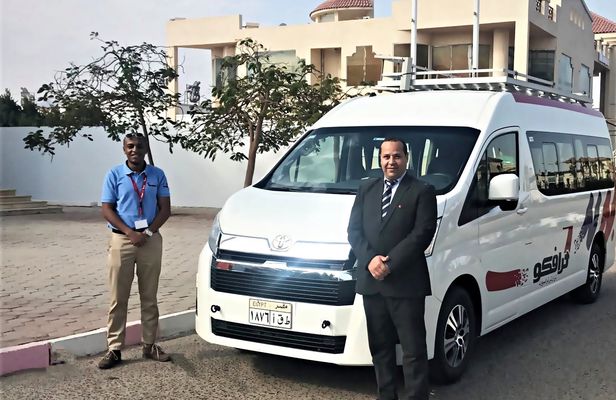 Private transfer from Kalawy Bay and Safaga hotels to Cairo