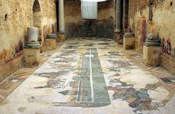 Skip the line guided tour of Villa Romana del CasaleDOUBLE