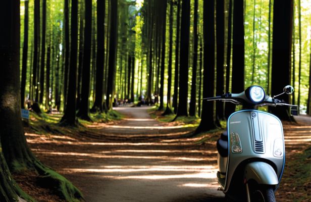 E-Vespa tour with truffle hunt and dinner in Chianti countryside