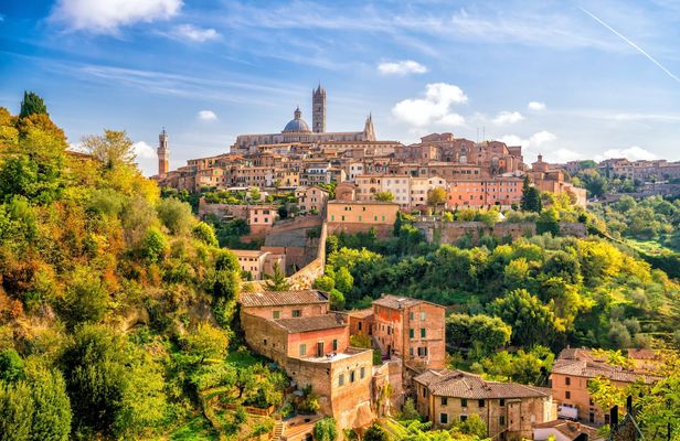 Private walking tour with personal photographer in Siena