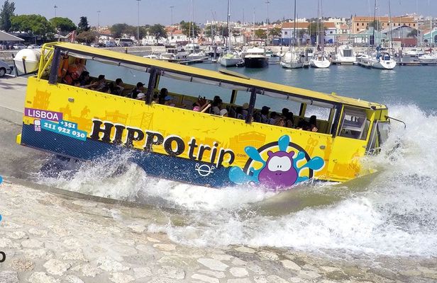 90 minutes amphibious bus guided tour in Lisbon