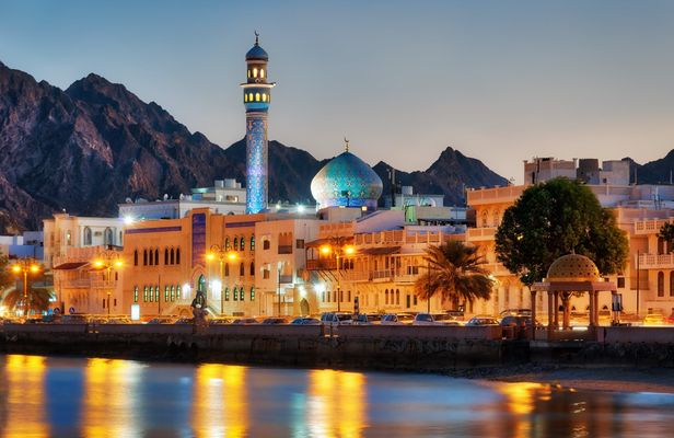 Muscat by night tour with local dinner