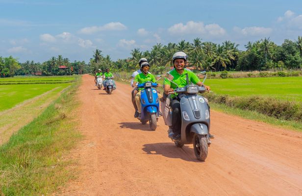 Siem Reap countryside adventure tour by Vespa
