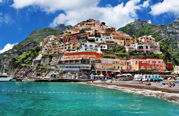 Amalfi and Positano tour from Rome with Amalfi Coast cruise