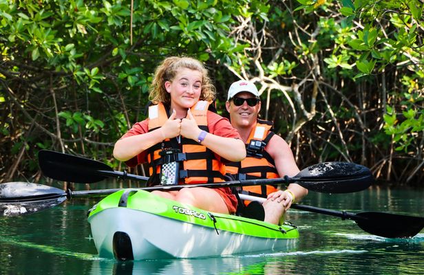 Cancun Nichupté Lagoon morning kayak experience