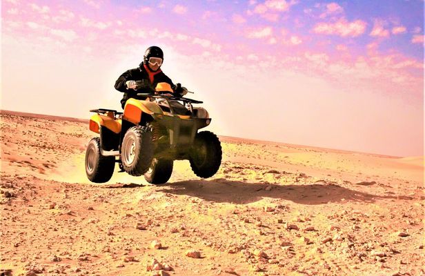 Evening quad bike adventure with Bedouin tea in Sharm El-Sheikh