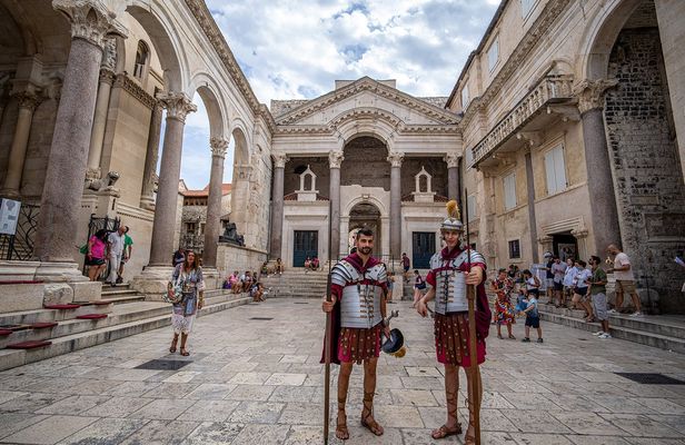 Split old city and Diocletian's Palace guided walking tour