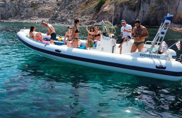 Boat tour to San Pietro Island or Masua from Sant'Antioco