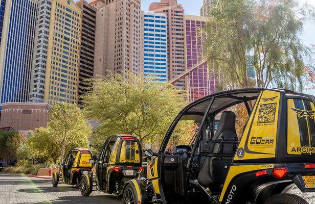 2-hour Sin City Iconic Tour in a Talking GoCar