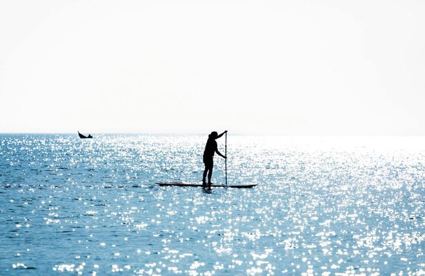 Exclusive Parasail and Stand-up Paddleboard Combo