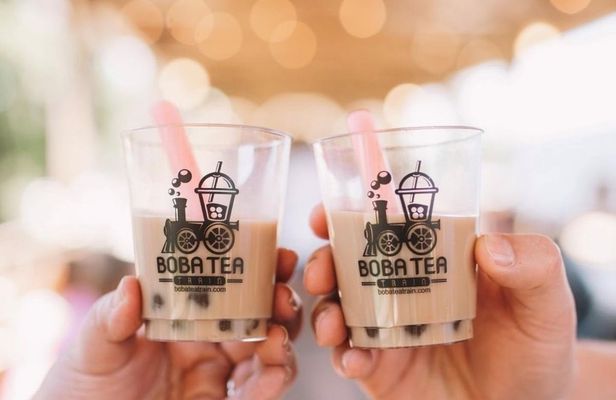 Boba tea train experience in Sacramento