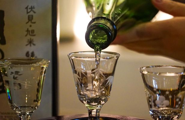 Kyoto sake brewery and tasting tour