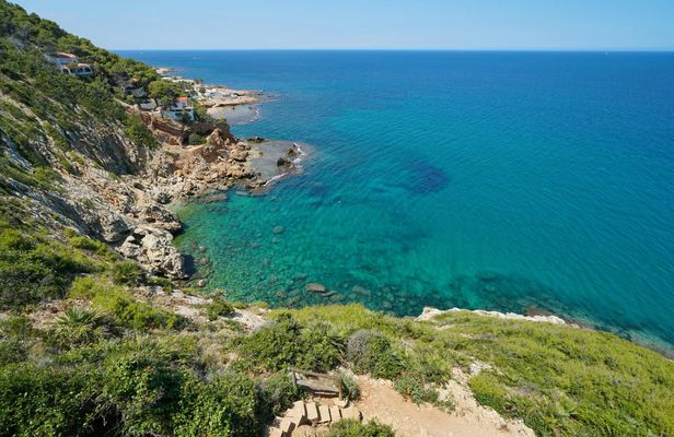Sailing trip to Cova Tallada and Cabo de San Antonio Marine Reserve