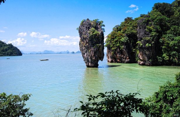 Longtail boat tour to Phang Nga Bay from Krabi with lunch