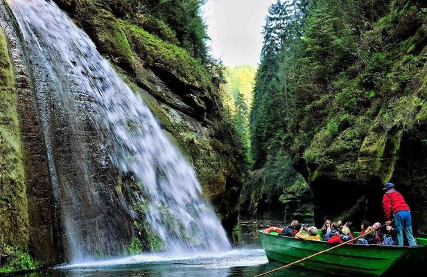 Bastei Bridge tour and boat ride with lunch from Dresden