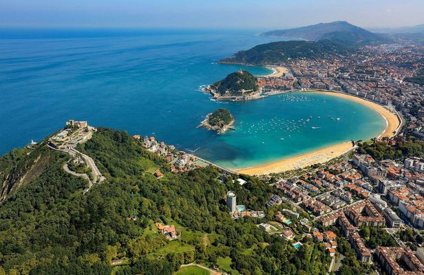 Gaztelugatxe and San Sebastian from Bilbao