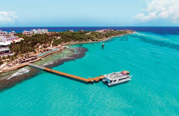 Garrafon Natural Reef Park and dolphin experience ticket
