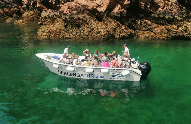 Berlenga island trip and glass-bottom boat cave tour