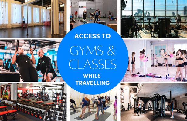 Rotterdam fitness pass for 1, 2 or 4 entrances