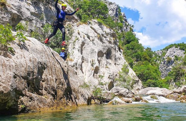 Cetina River extreme canyoning adventure