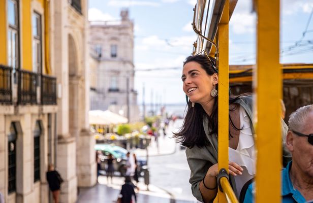 All in one in Lisbon bus, tram and boat