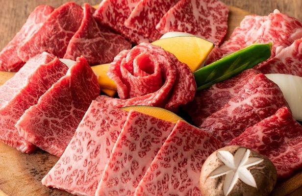 Kuroge Wagyu beef menu at Ushihachi in Shibuya Tokyo