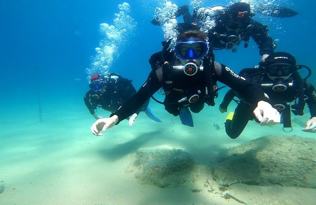 Scuba diving in Tossa de Mar with three-course meal