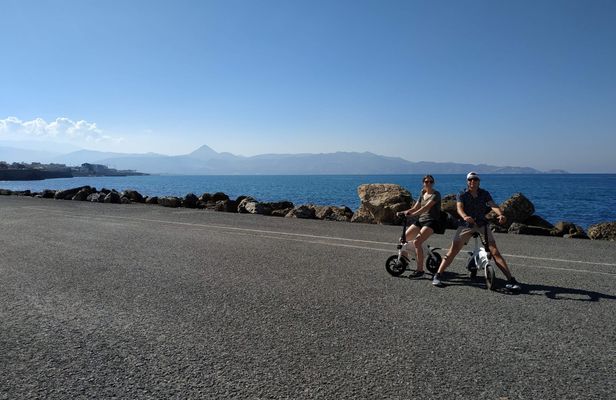 Ecobike food ride tour of Heraklion