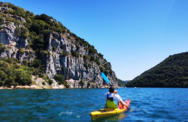 Lim Bay sea kayaking