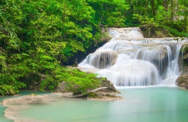 River Kwai and Erawan Falls full-day tour from Bangkok