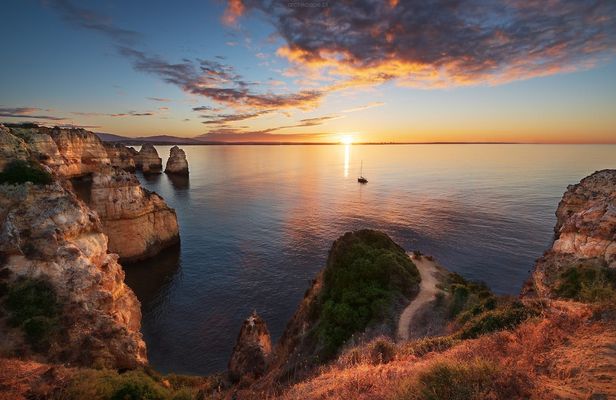 Ponta da Piedade sunset cruise from Lagos