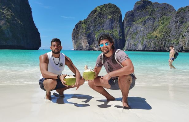 Day trip to Phi Phi from Krabi with transfers & long-tail boat tour