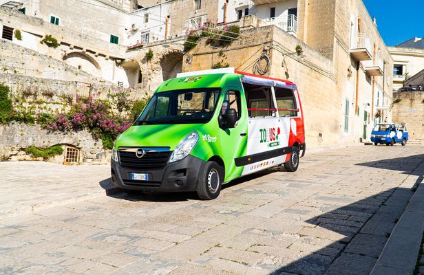 Matera sightseeing tour by open-top bus