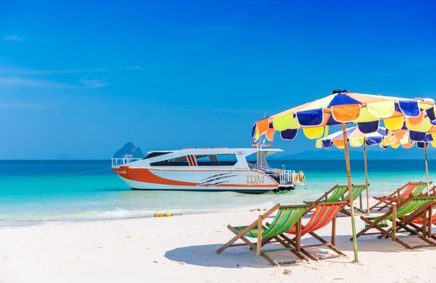 Full-day cruise by catamaran to Maya Bay and Khai Island from Phuket