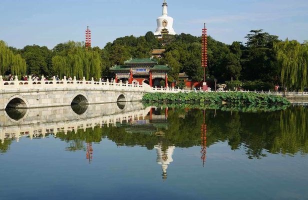Beihai boat ride, imperial cuisine, and Beijing's old part guided tour