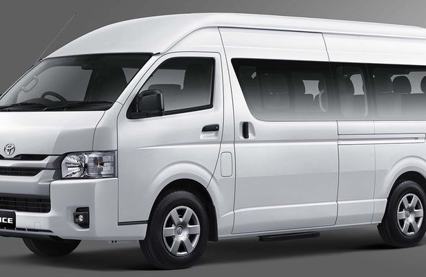 Bali 15-seater van rental with English-speaking guide