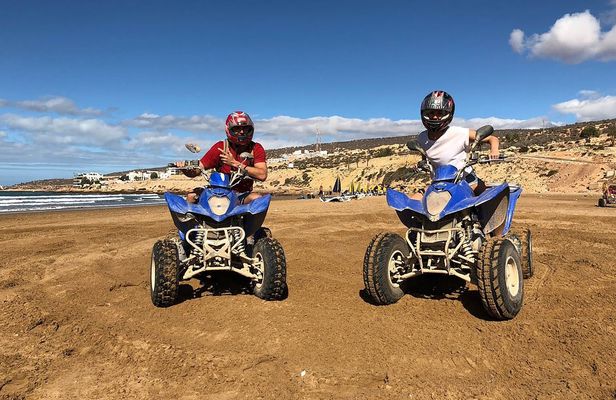 Adventure trip with quad ride, sandboarding and lunch from Agadir