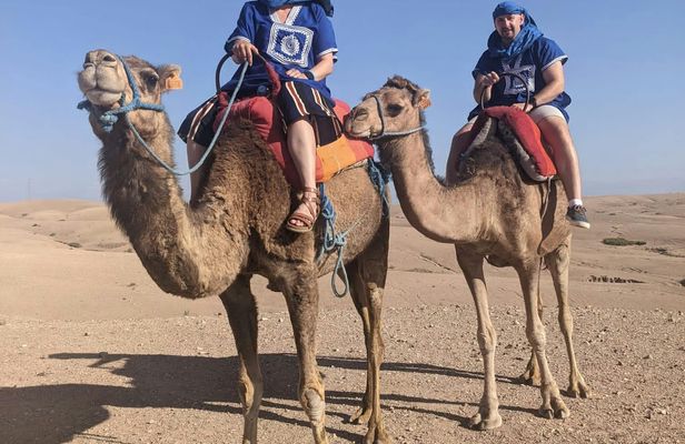 Agafay desert full-day tour with camel ride and Berber lunch