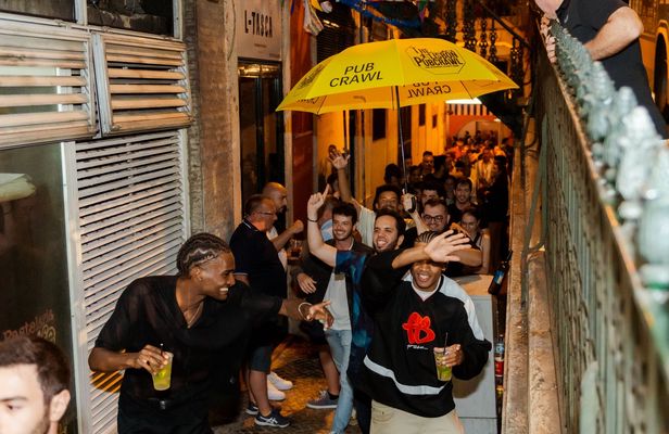 Lisbon Pink Street Pub Crawl