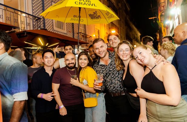 Lisbon Legendary Pub Crawl including VIP Club Entry