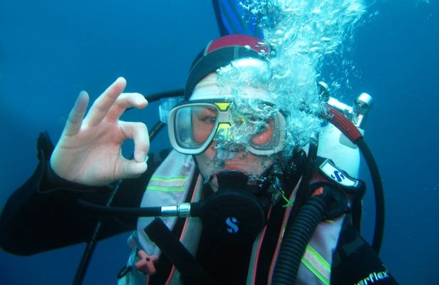Underwater discovery dive from Pod Beli beach