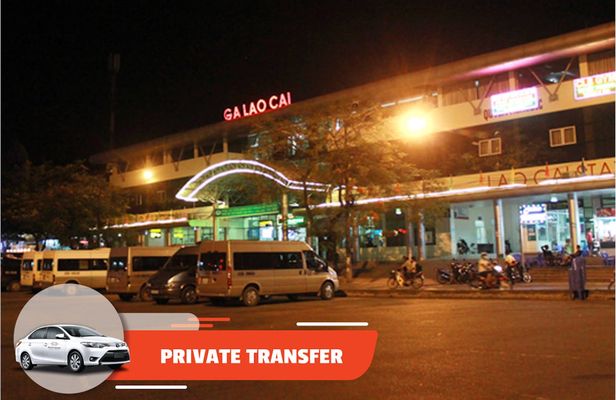 Private transfer between Lao Cai's train station and Sapa