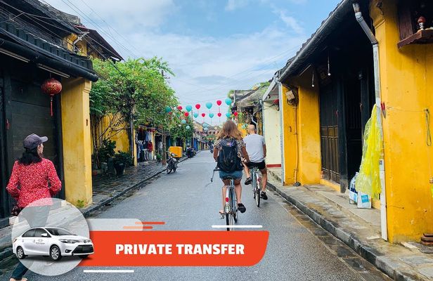 Chu Lai Airport to Hoi An city center one way private transfer