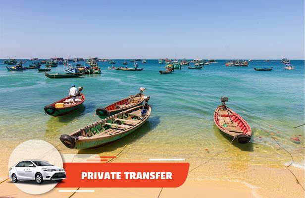 Private transfer between Phu Quoc Airport and Ong Lang