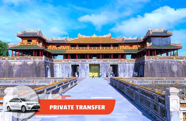 Private transfer Phu Bai airport to central Hue hotel or opposite