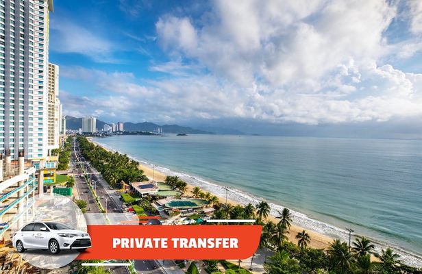 Private transfer from Cam Ranh Airport to hotel in Nha Trang city center or vice versa