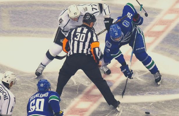 Vancouver Canucks ice hockey game ticket at Rogers Arena