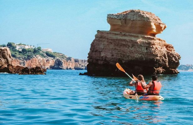 Albufeira caves kayak tour