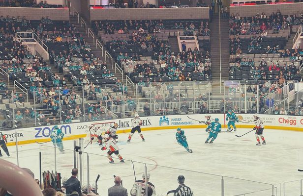 San Jose Sharks NHL game ticket at SAP Center